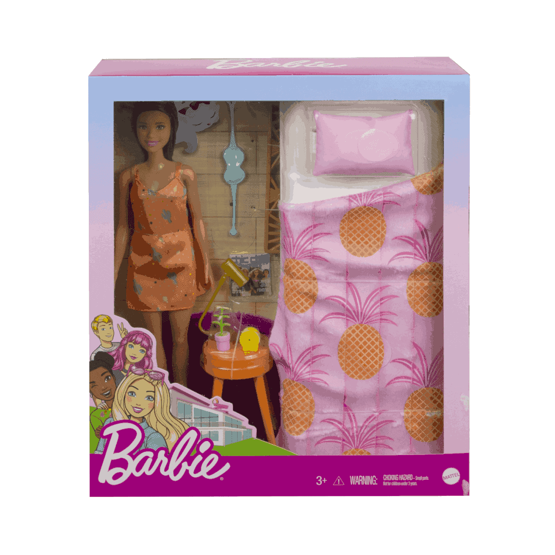 Barbie - Κούκλα Με Υπνοδωμάτιο