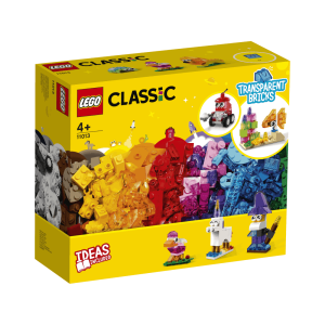 LEGO® Classic - Δημιουργικά Διαφανή Τουβλάκια