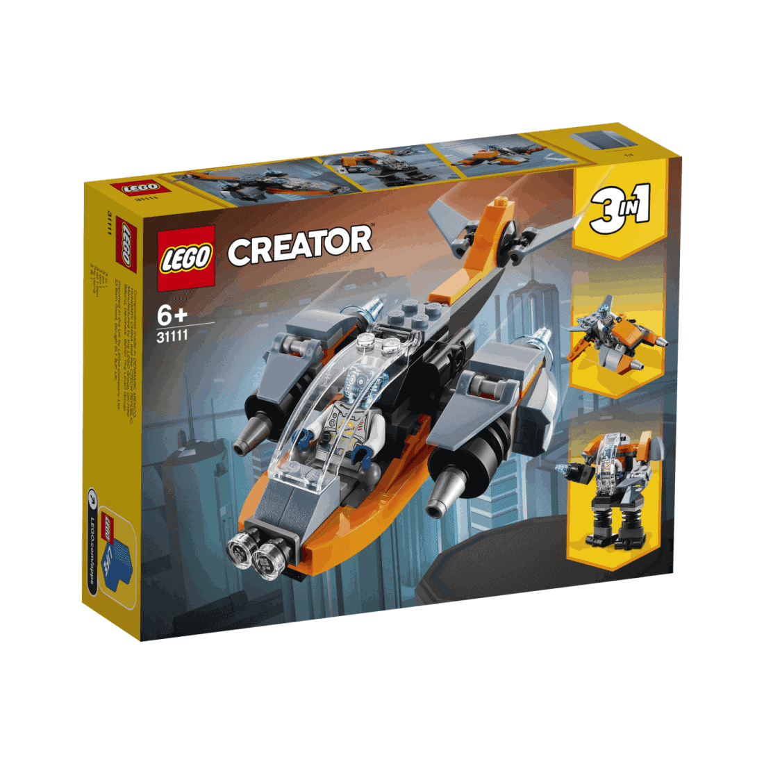 LEGO® Creator - 3 σε 1 Κυβερνοντρόουν