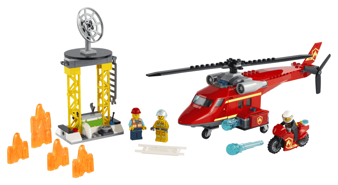 LEGO® City - Πυροσβεστικό Ελικόπτερο Διάσωσης