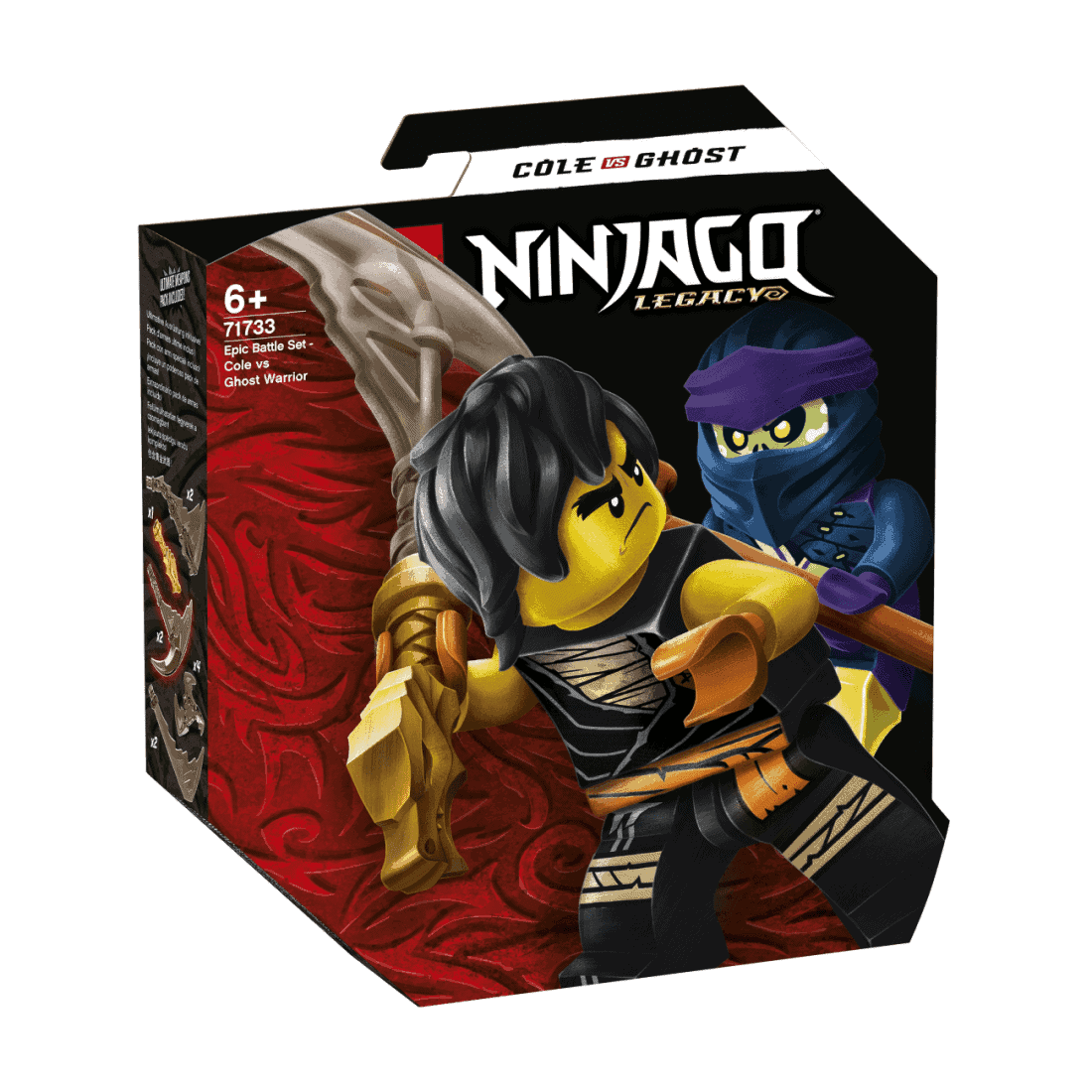 LEGO® Ninjago® - Σετ Επικής Μάχης - Cole vs. Ghost Warrior