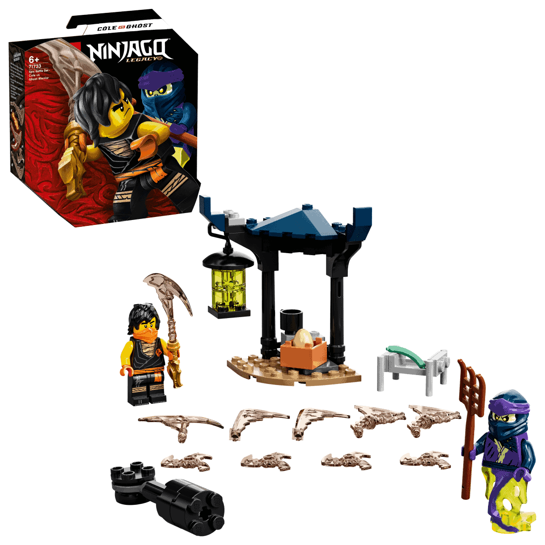 LEGO® Ninjago® - Σετ Επικής Μάχης - Cole vs. Ghost Warrior