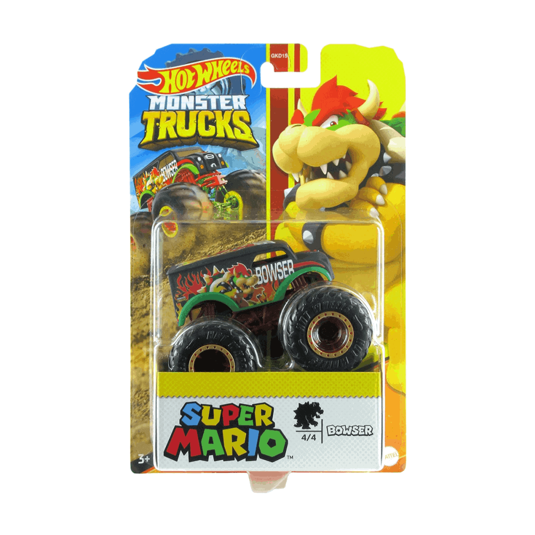 Hot Wheels - Monster Trucks Οχήματα - Super Mario Bowser