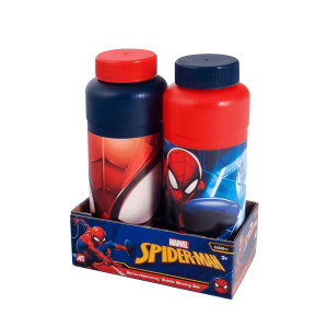 Διπλό Σετ Σαπουνόφουσκες - Spiderman (Μεγάλα Μπουκάλια)