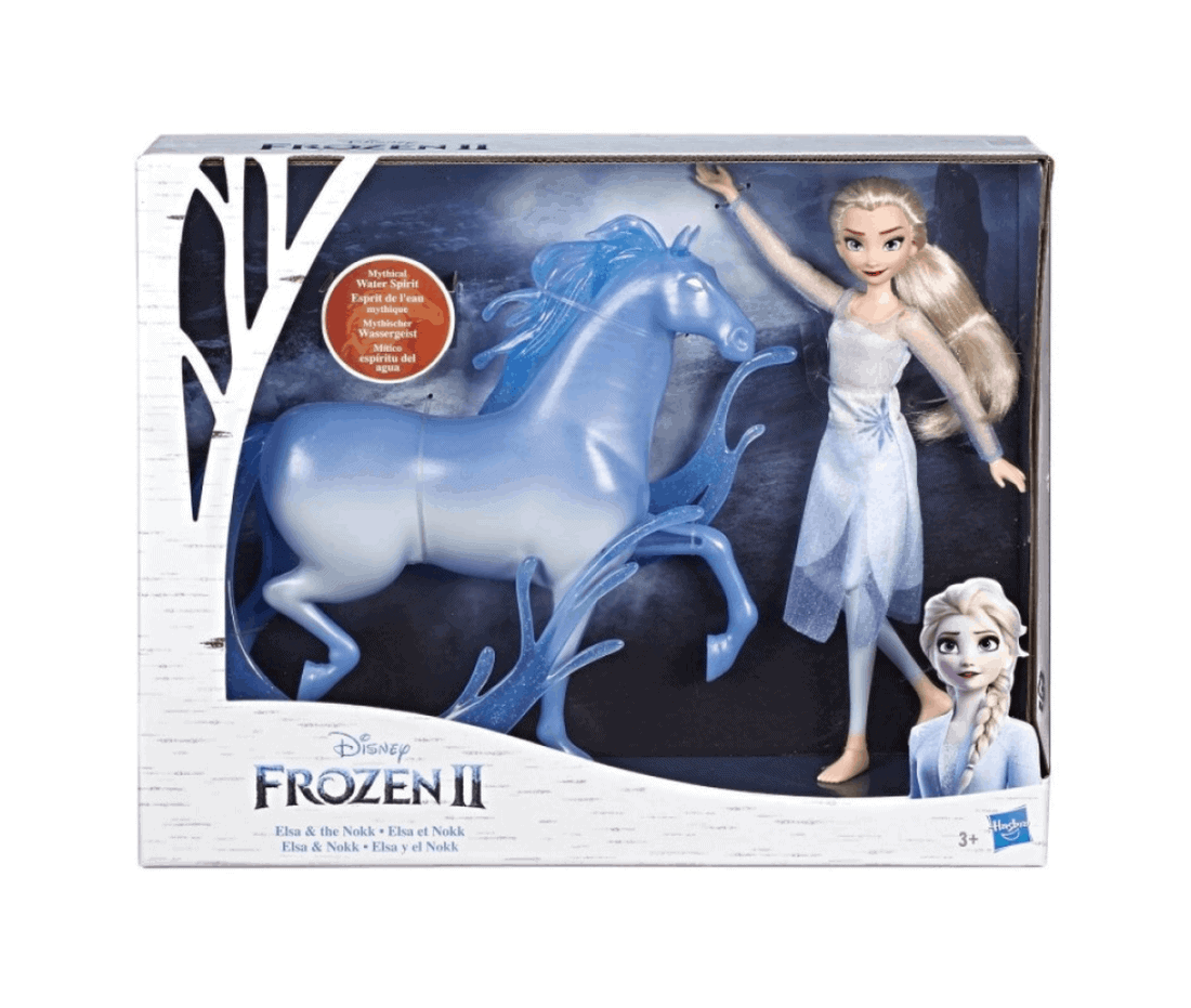 Disney Κούκλα - Frozen II - Έλσα Και Άλογο Nokk