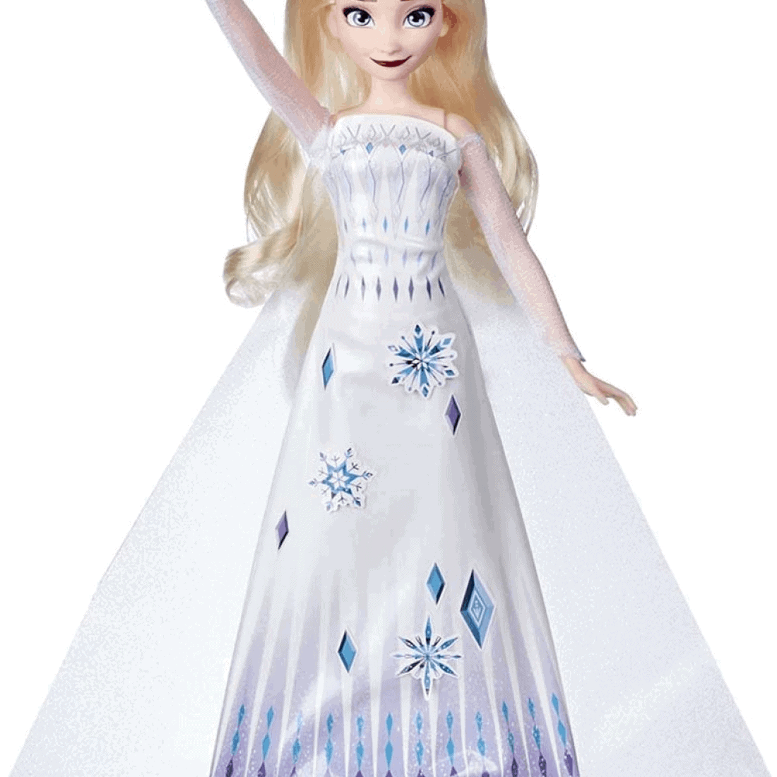 Disney Κούκλα - Frozen II - Elsa Φόρεμα Για Διακόσμηση Με Αυτοκόλλητα