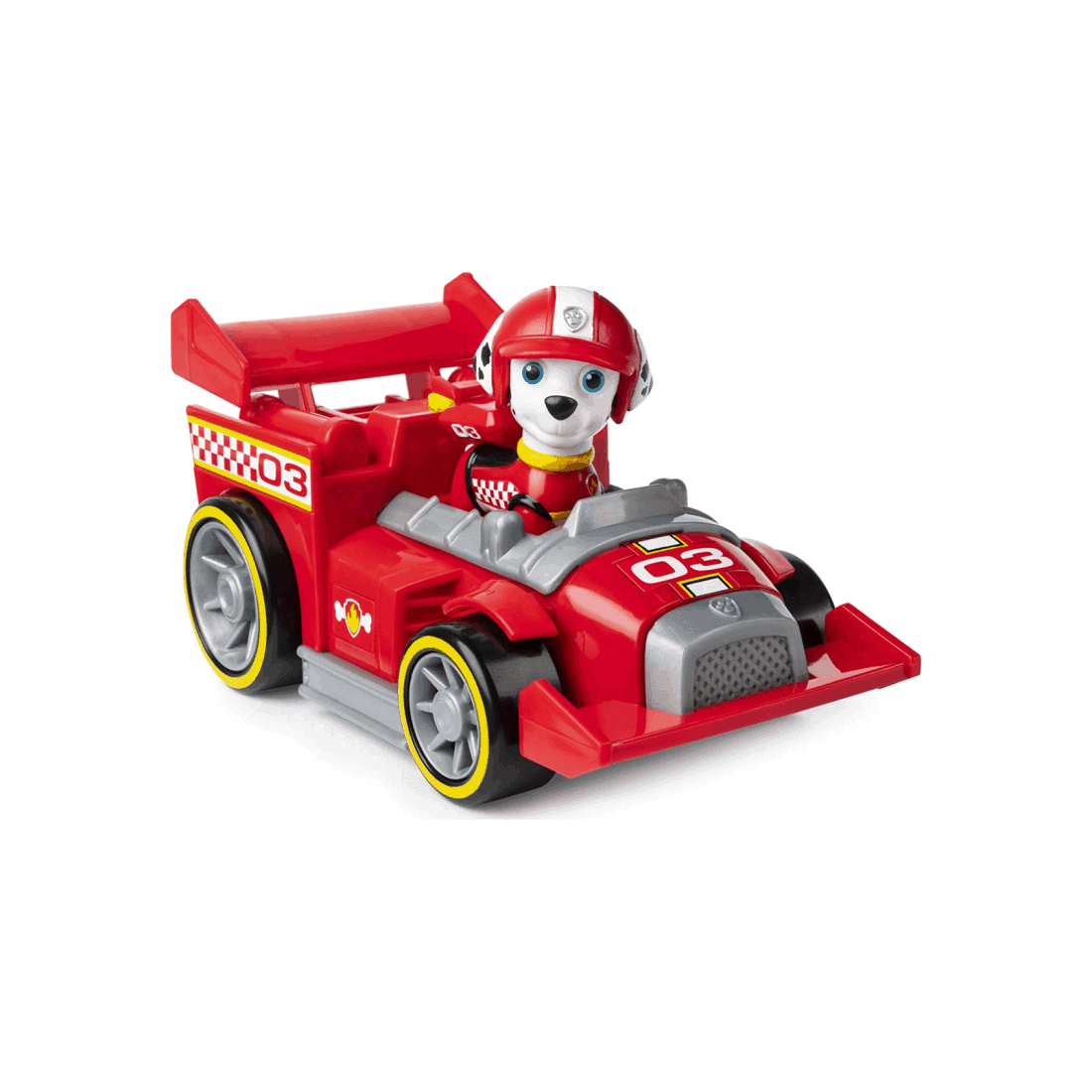Spin Master Paw Patrol - Race & Go - Deluxe Vehicle - Marshall