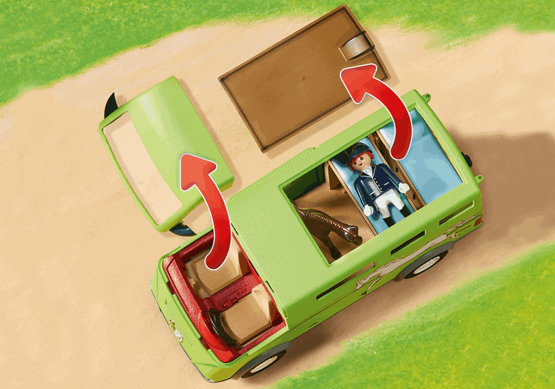 Playmobil - Όχημα Μεταφοράς Αλόγων