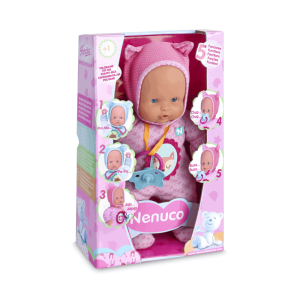 Κούκλα Μωρό Nenuco Soft Με  5 Λειτουργίες