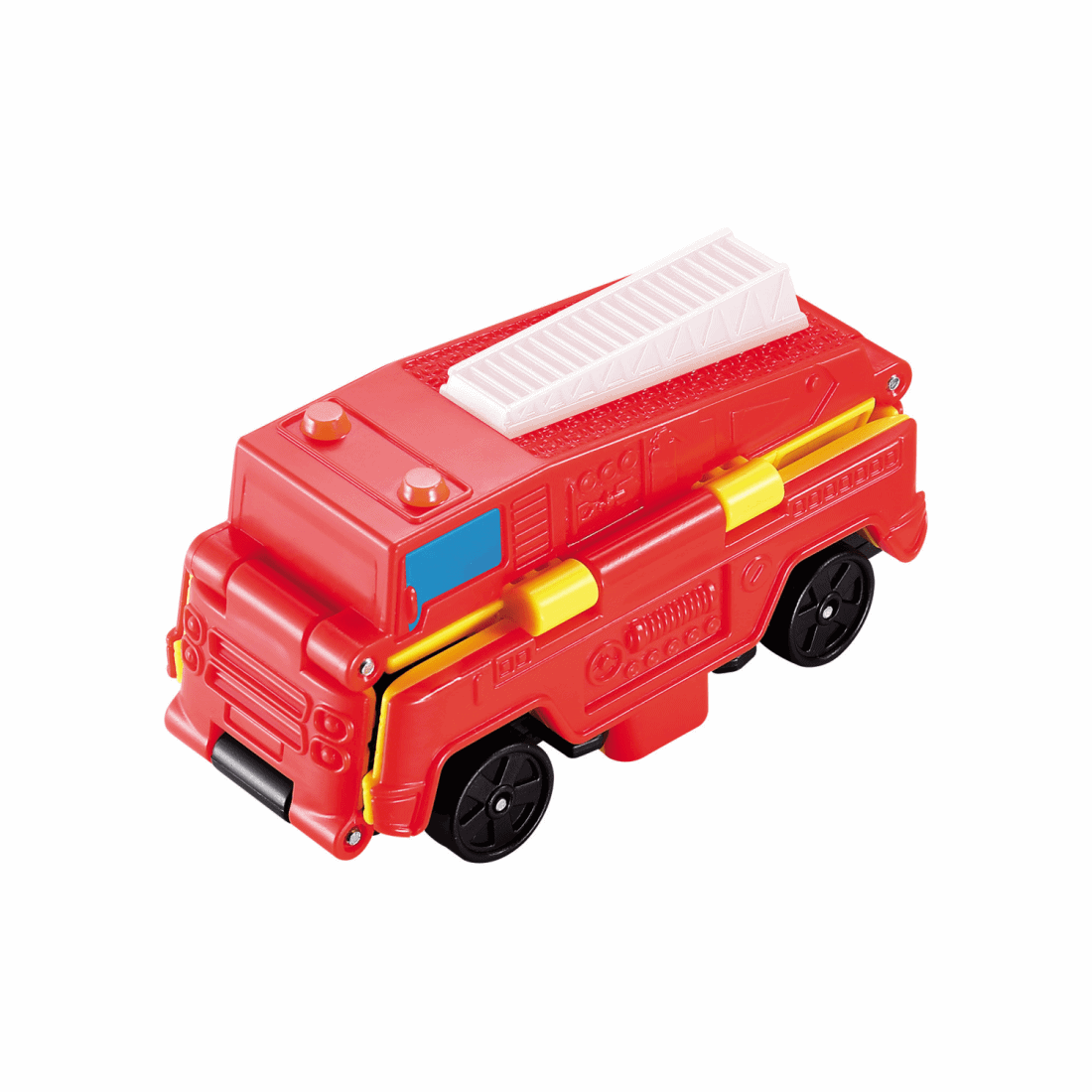 Flip Cars - 2 cars in One : Fire Engine - Jeep
