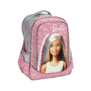 Τσάντα Πλάτης Δημοτικού - Barbie Think Sweet