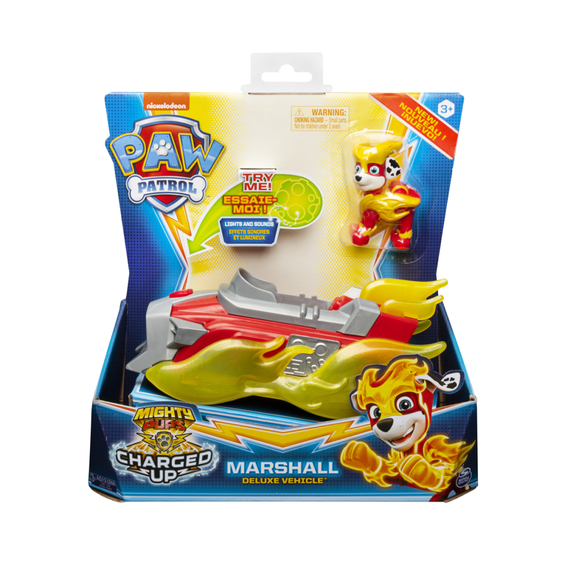 Spin Master Paw Patrol - Mighty Pups Charged Up - Marshall
