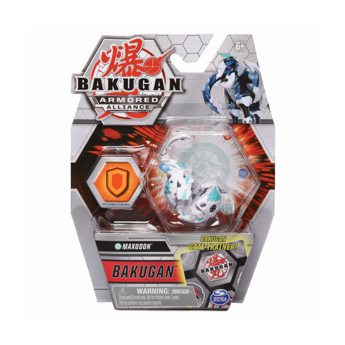 Spin Master Bakugan Armored Alliance - Gate Trainer - Maxodon Core Ball