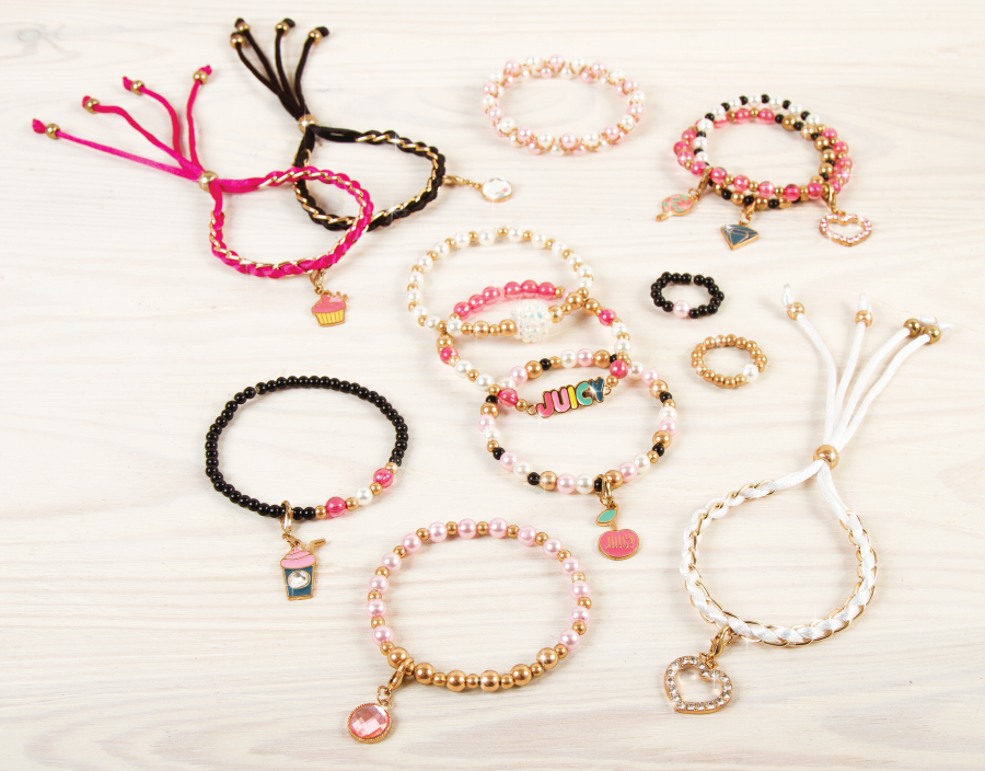 Make it Real - Εργαστήριο Βραχιολιών - Pink And Precious Bracelets