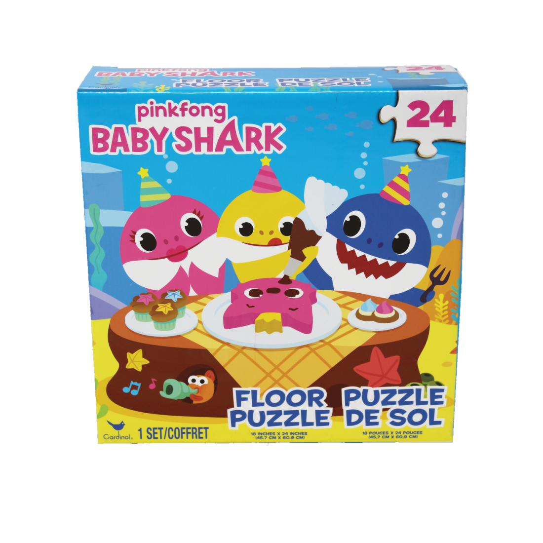 Puzzle - Pinkfong Baby Shark 24 pcs