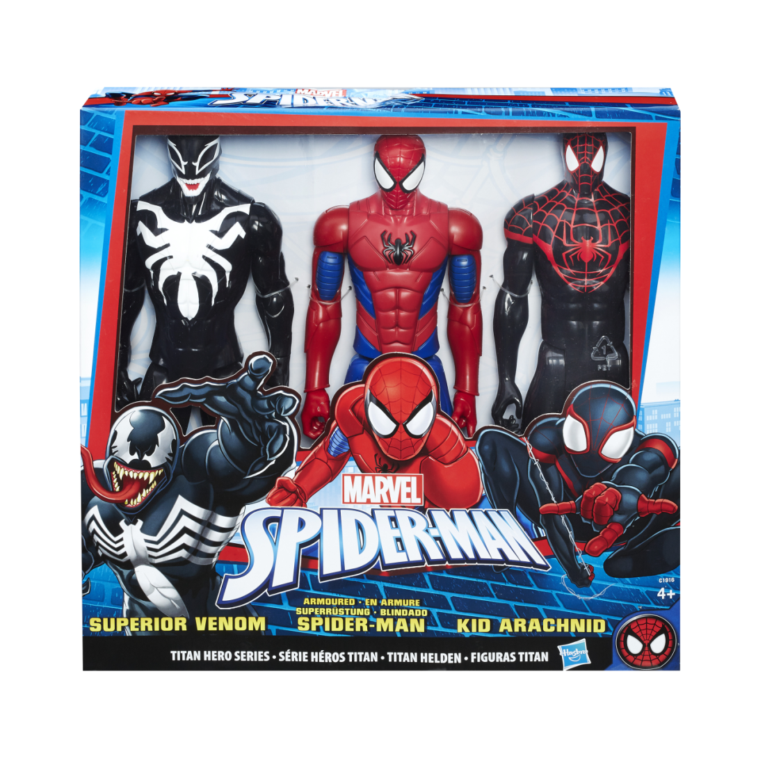 Spider-Man - Φιγούρα Titan Hero Series Collection 3 Pack