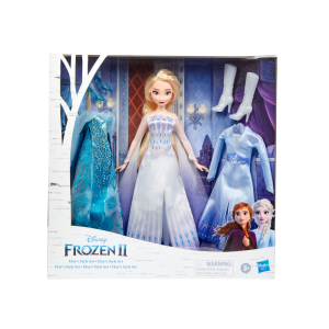 Disney Κούκλα - Frozen II - Elsa's Style Set