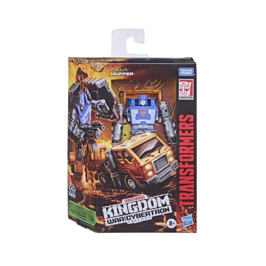 Transformers - Generations Kingdom War for Cybertron Trilogy - Huffer Deluxe Class Figure