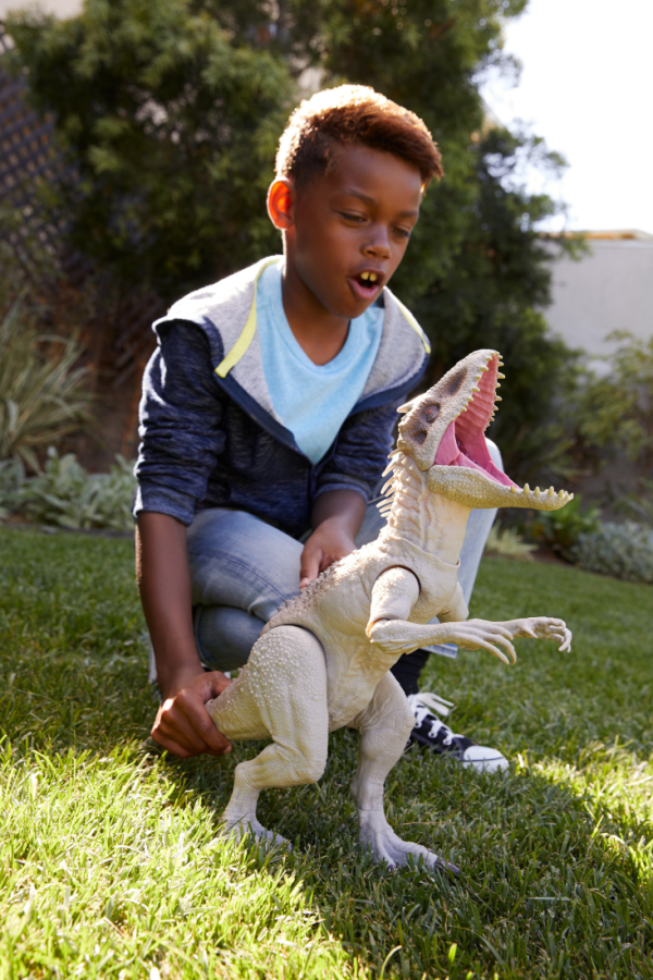Jurassic World - Indominus Rex Δεινόσαυρος Με Ήχους Και Κίνηση