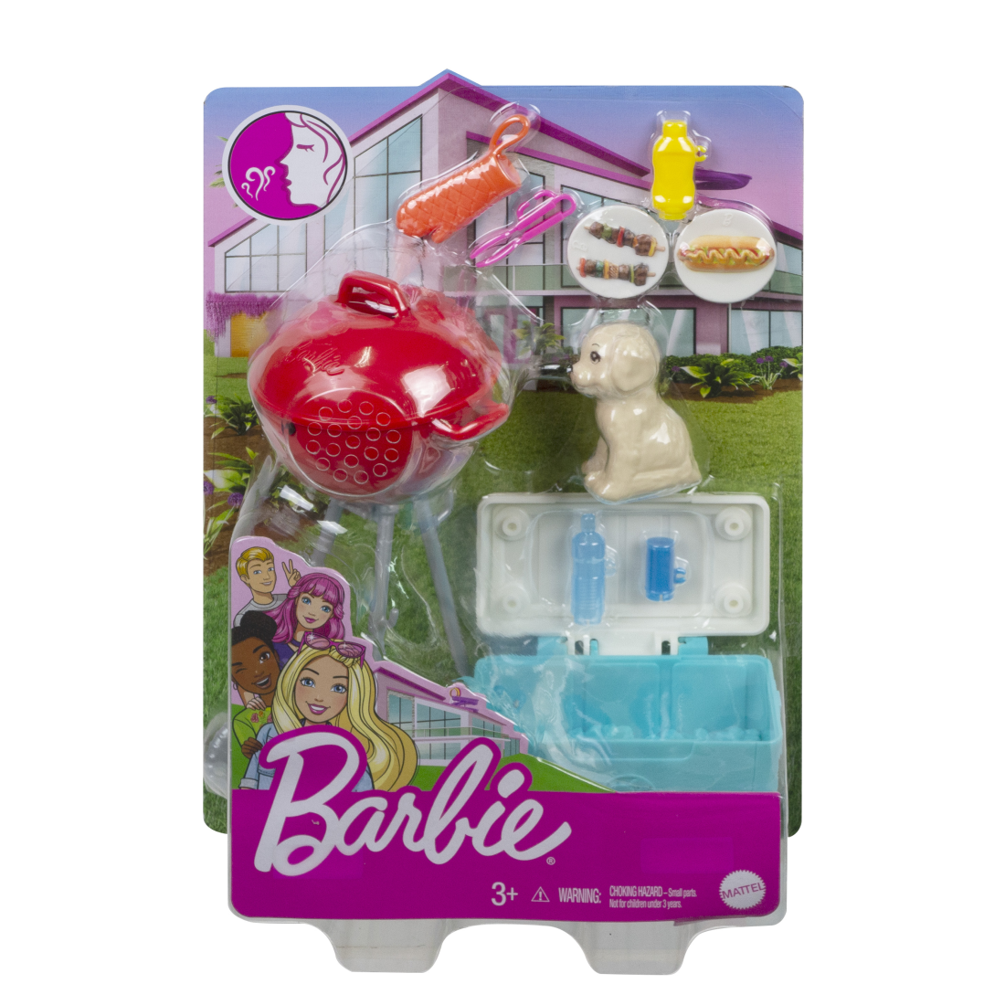 Barbie - Έπιπλα Εξωτερικού Χώρου - Μπάρμπεκιου