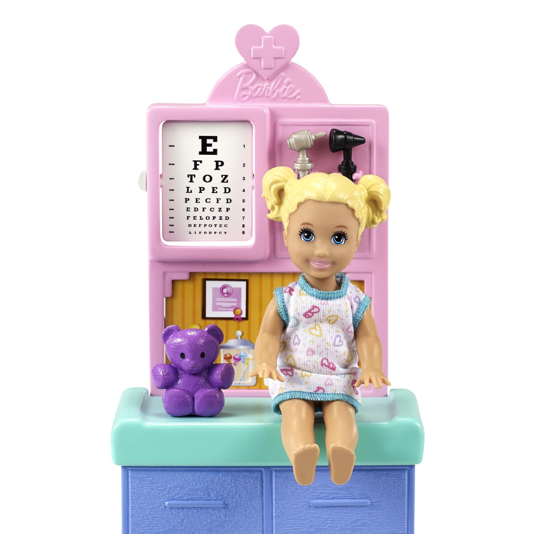 Barbie - Παιδίατρος Με Λευκή Ποδιά - Καστανή