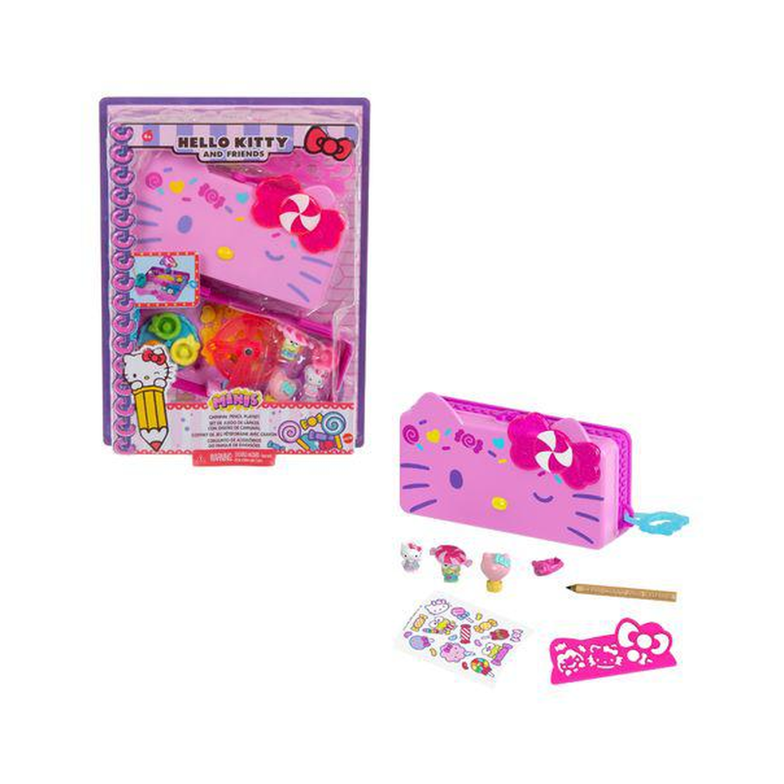 Hello Kitty - Κασετίνα Και Σετ Παιχνιδιού - Carnival Pencil Playset