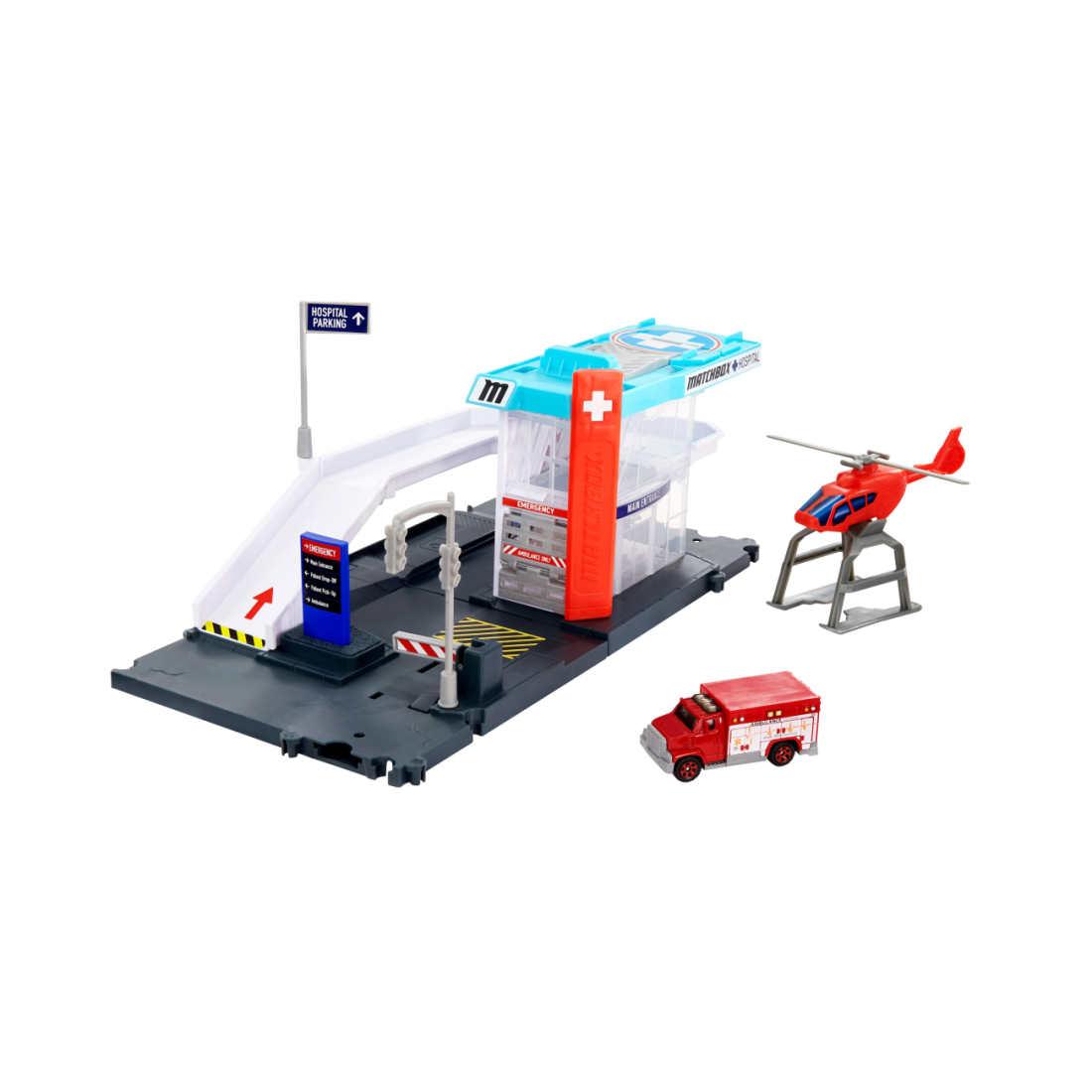 Matchbox - Μικρά Σετ Δράσης - Helicopter Rescue