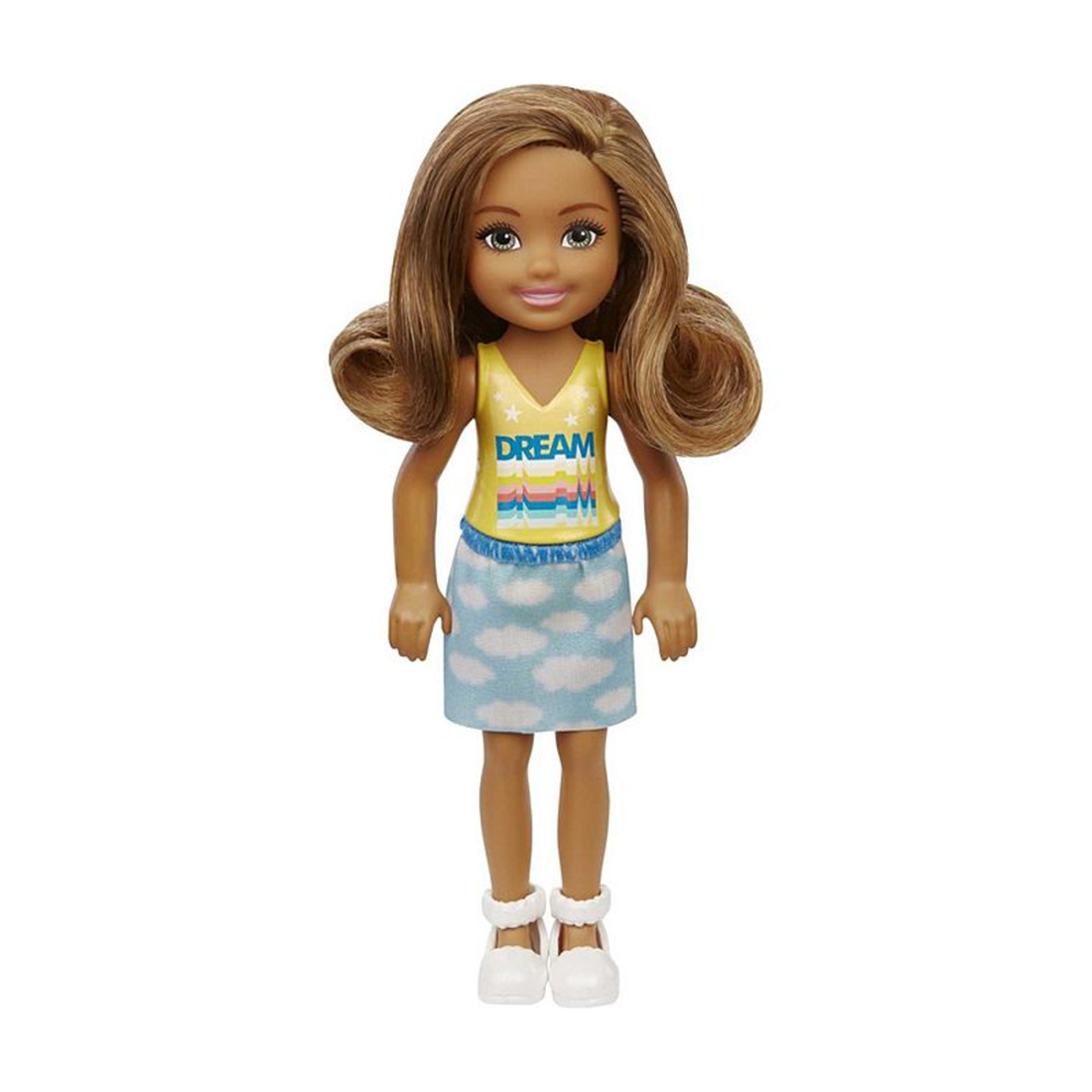 Barbie - Chelsea - Καστανό Κοριτσάκι Με Κίτρινη Μπλούζα