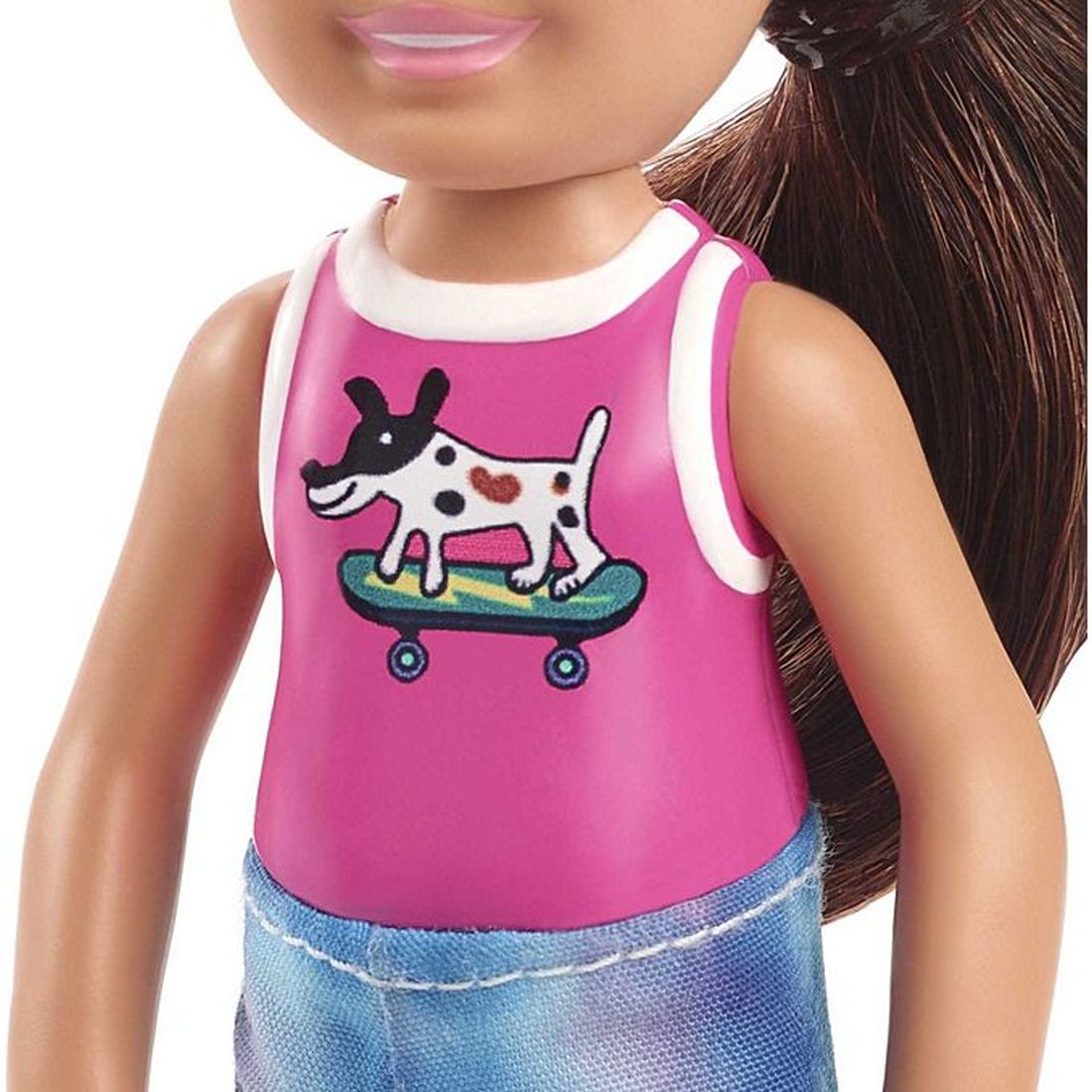 Barbie - Chelsea - Καστανό Κοριτσάκι Με Φούξια Μπλούζα