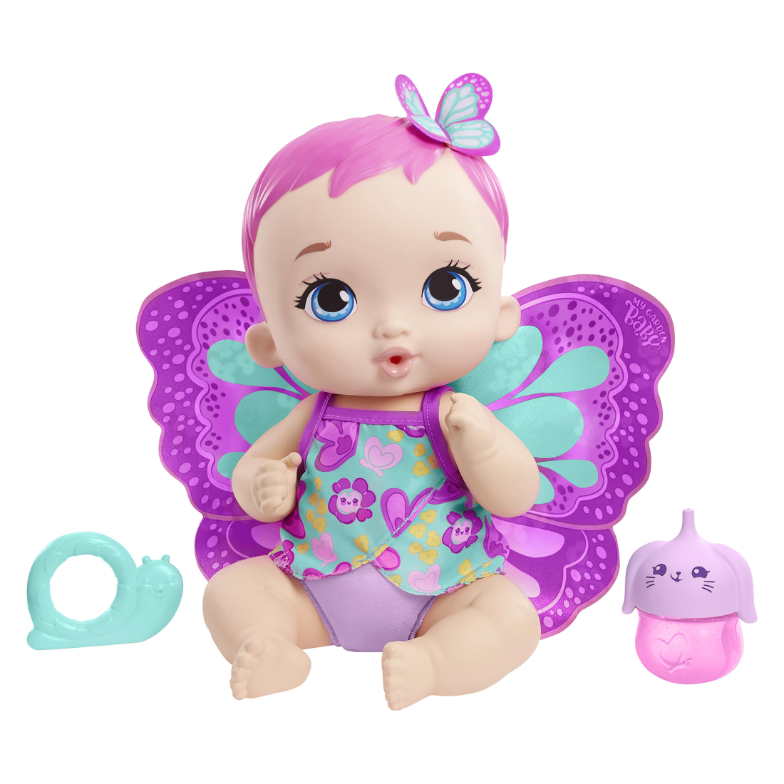 Κούκλα Μωρό - My Garden Baby - Γλυκό Μωράκι - Ροζ Μαλλιά