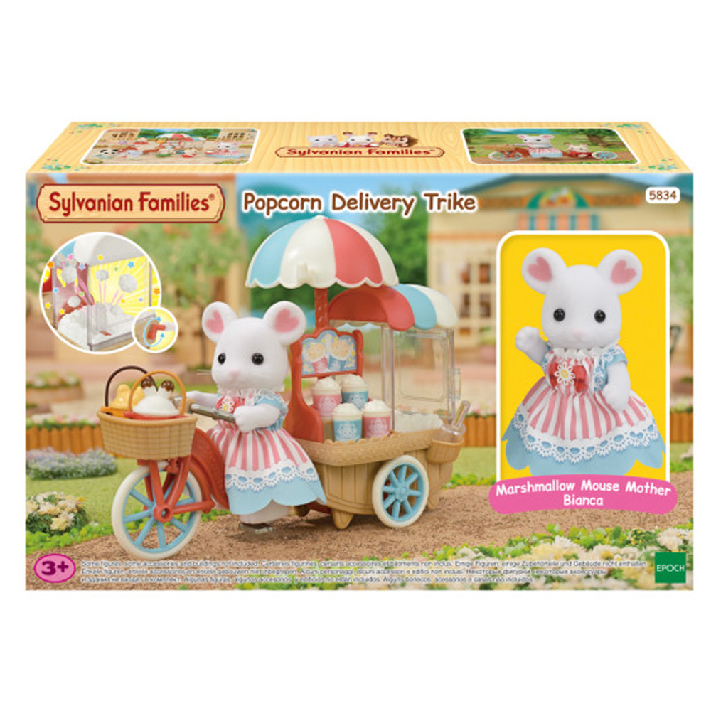 Sylvanian Families - Τρίκυκλο Πώλησης  Ποπ Κορν