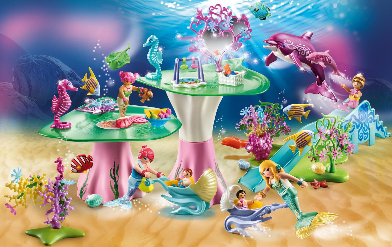 Playmobil - Γοργόνες Στην Υποβρύχια Παιδική Χαρά