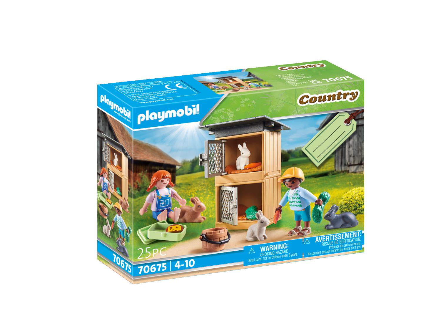 Playmobil - Ταΐζοντας Τα Κουνελάκια - Gift Set