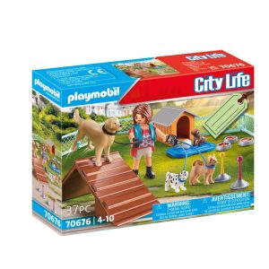 Playmobil - Εκπαιδεύτρια Σκύλων - Gift Set