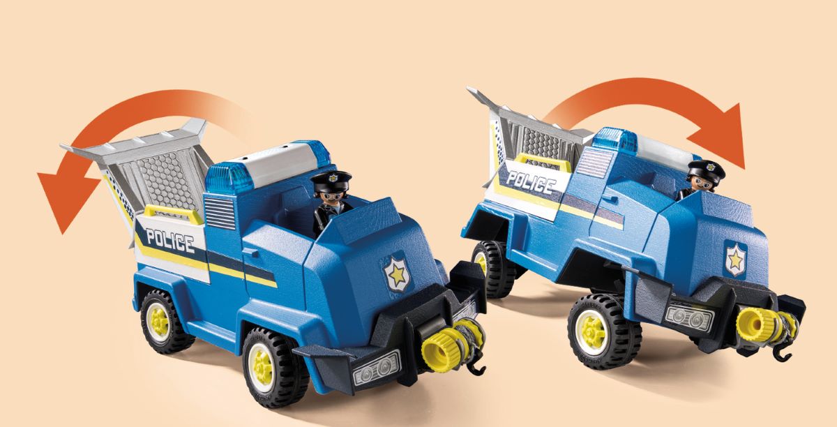 Playmobil - Όχημα Αστυνομίας Με Mini Περιπολικό - D.O.C.