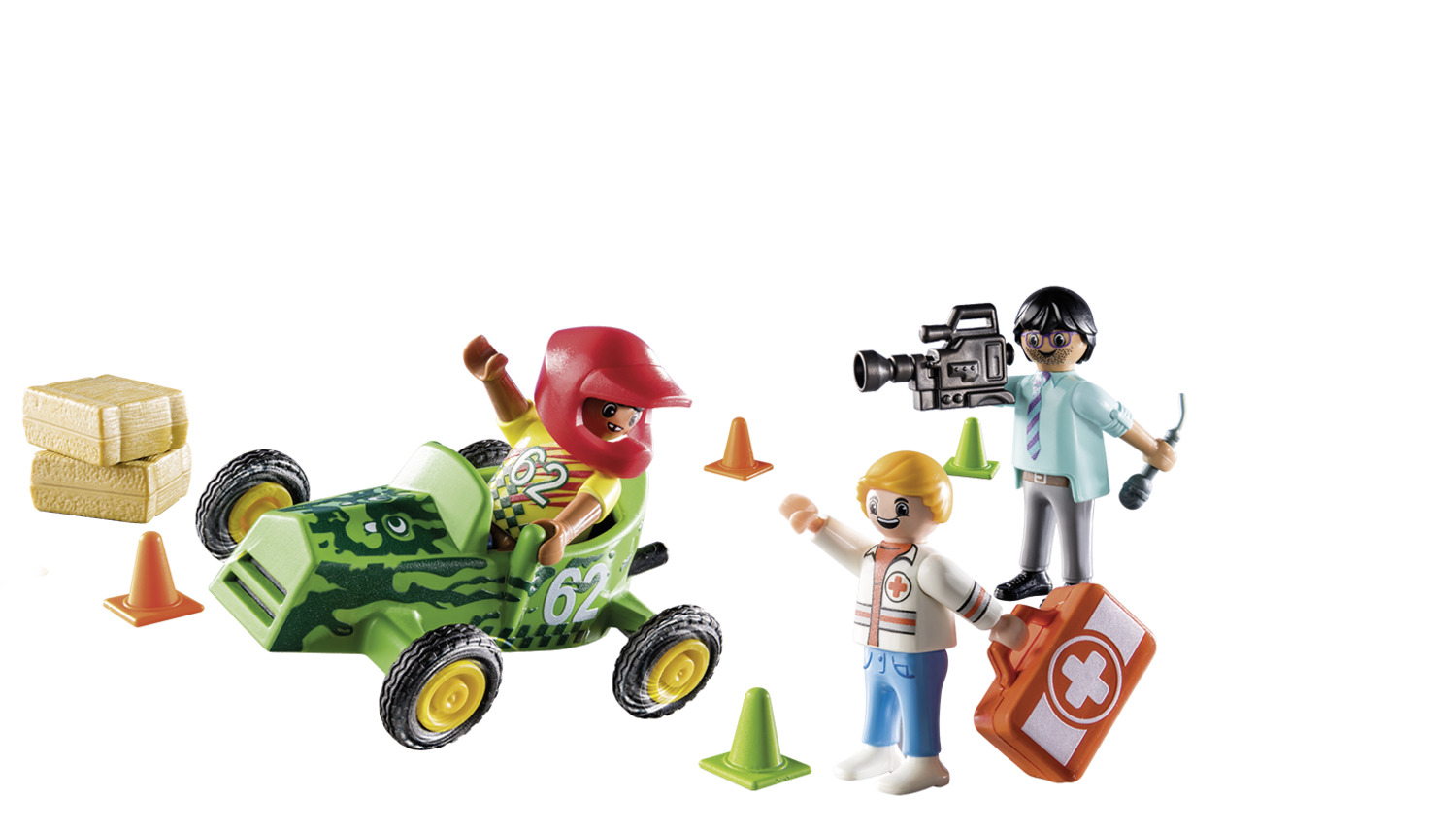 Playmobil - Επιχείρηση Διάσωσης: Διάσωση Στα Go-Kart! - D.O.C.