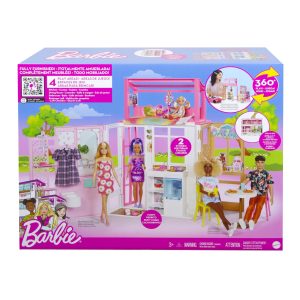 Barbie - Νέο Σπιτάκι - Βαλιτσάκι