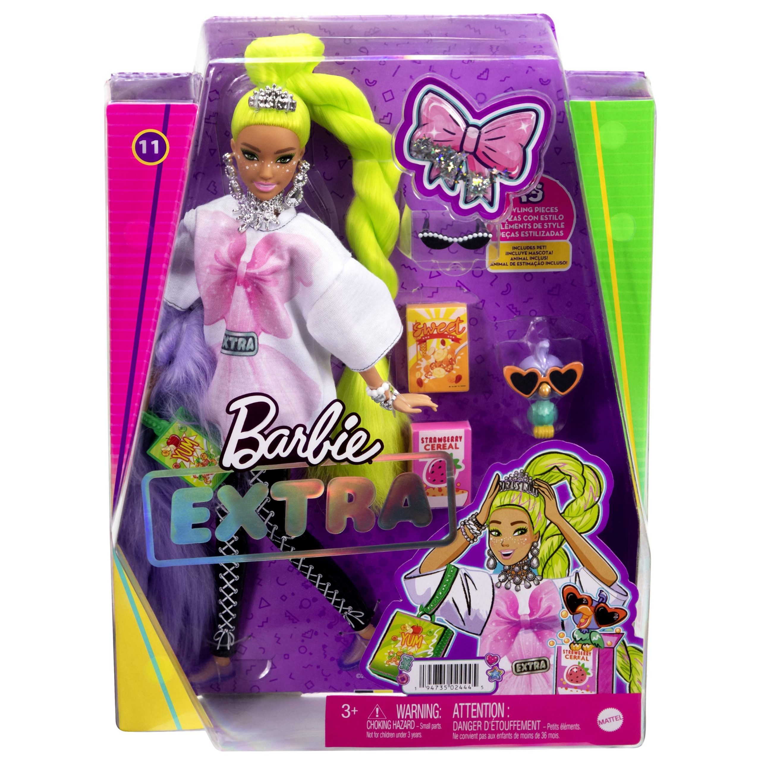 Barbie - Extra - Neon Green Hair