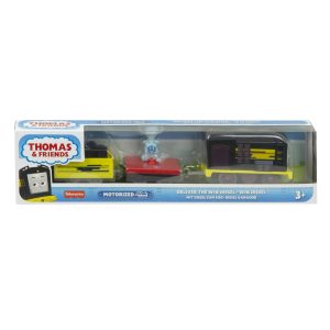 Thomas & Friends - Μηχανοκίνητα Τρένα Με 2 Βαγόνια - Deliver The Win Diesel