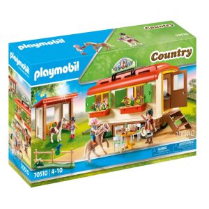 Playmobil - Κατασκήνωση Με Τροχόσπιτο Και Πόνυ