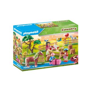Playmobil - Παιδικό Πάρτυ Στη Φάρμα Των Πόνυ