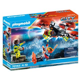 Playmobil - Επιχείρηση Διάσωσης Δύτη Με Τη Χρήση Drone