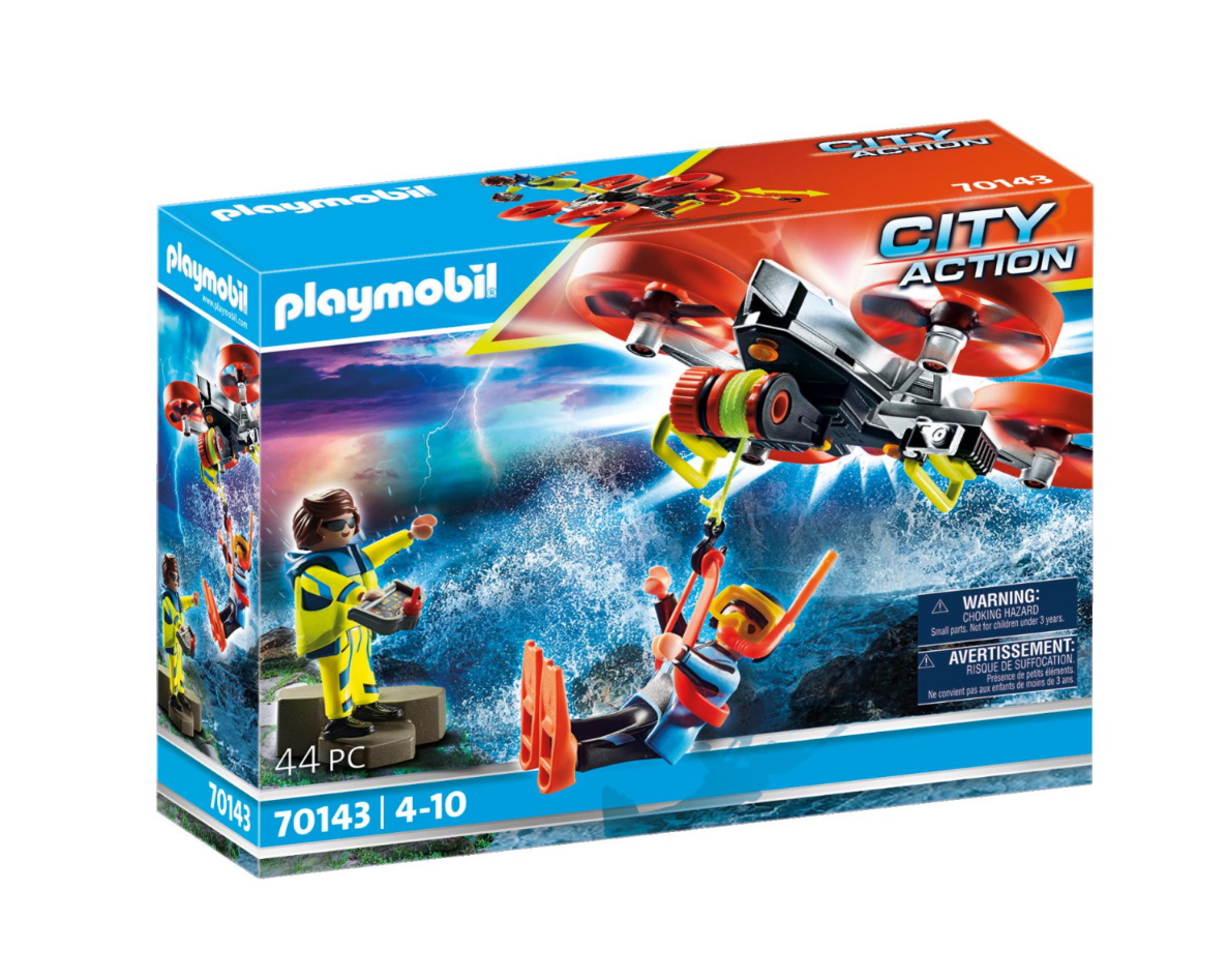 Playmobil - Επιχείρηση Διάσωσης Δύτη Με Τη Χρήση Drone