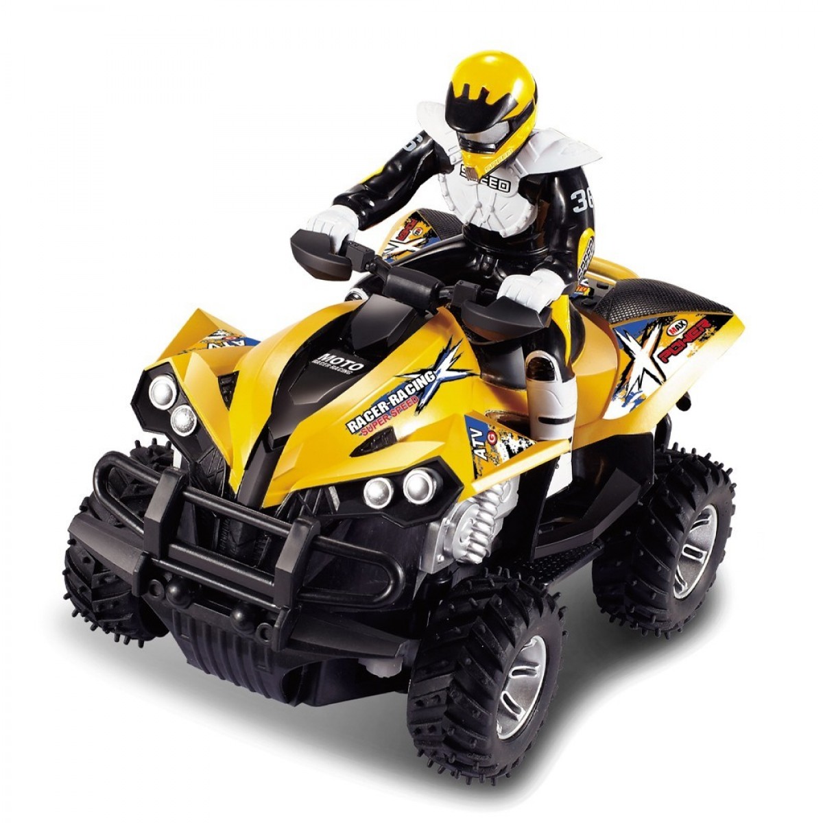 Τηλεκατευθυνόμενη Off Road Γουρούνα - Κίτρινη