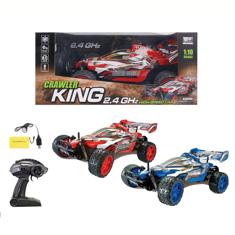 Τηλεκατευθυνόμενο Αυτοκίνητο Crawler King Με Σύστημα Επαναφόρτισης - Μπλε
