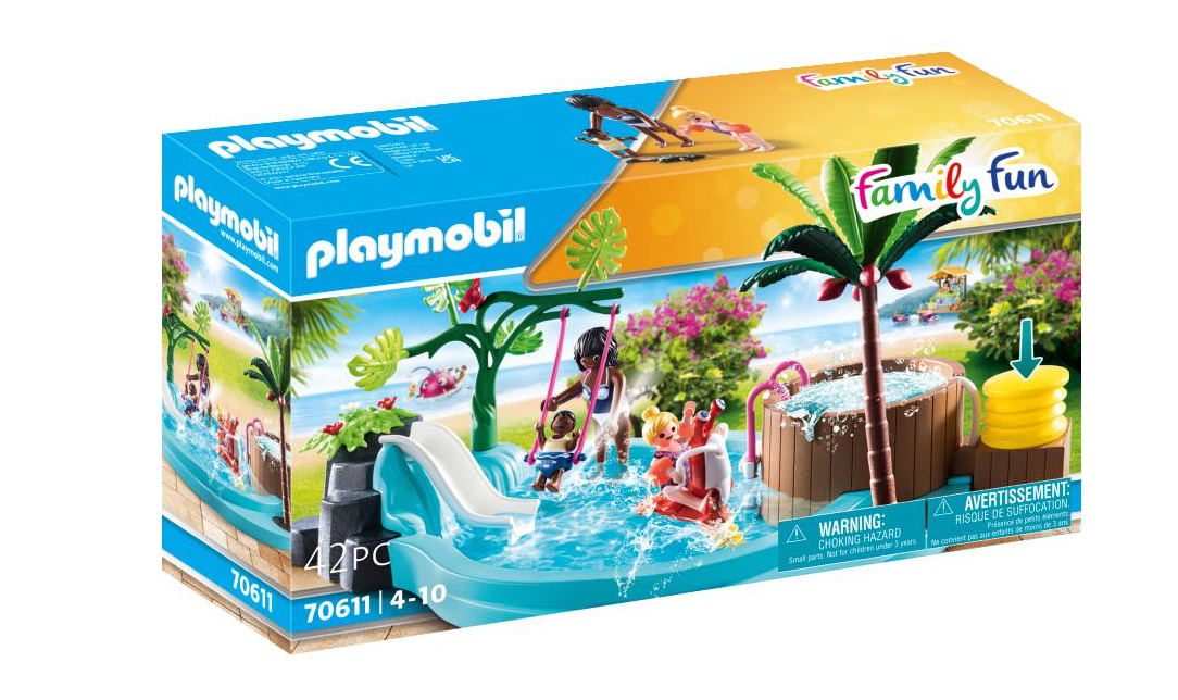 Playmobil - Παιδική Πισίνα Με Υδρομασάζ