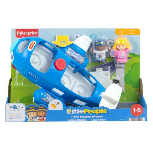 Fisher Price - Little People - Αεροπλάνο Που Μιλάει Ελληνικά