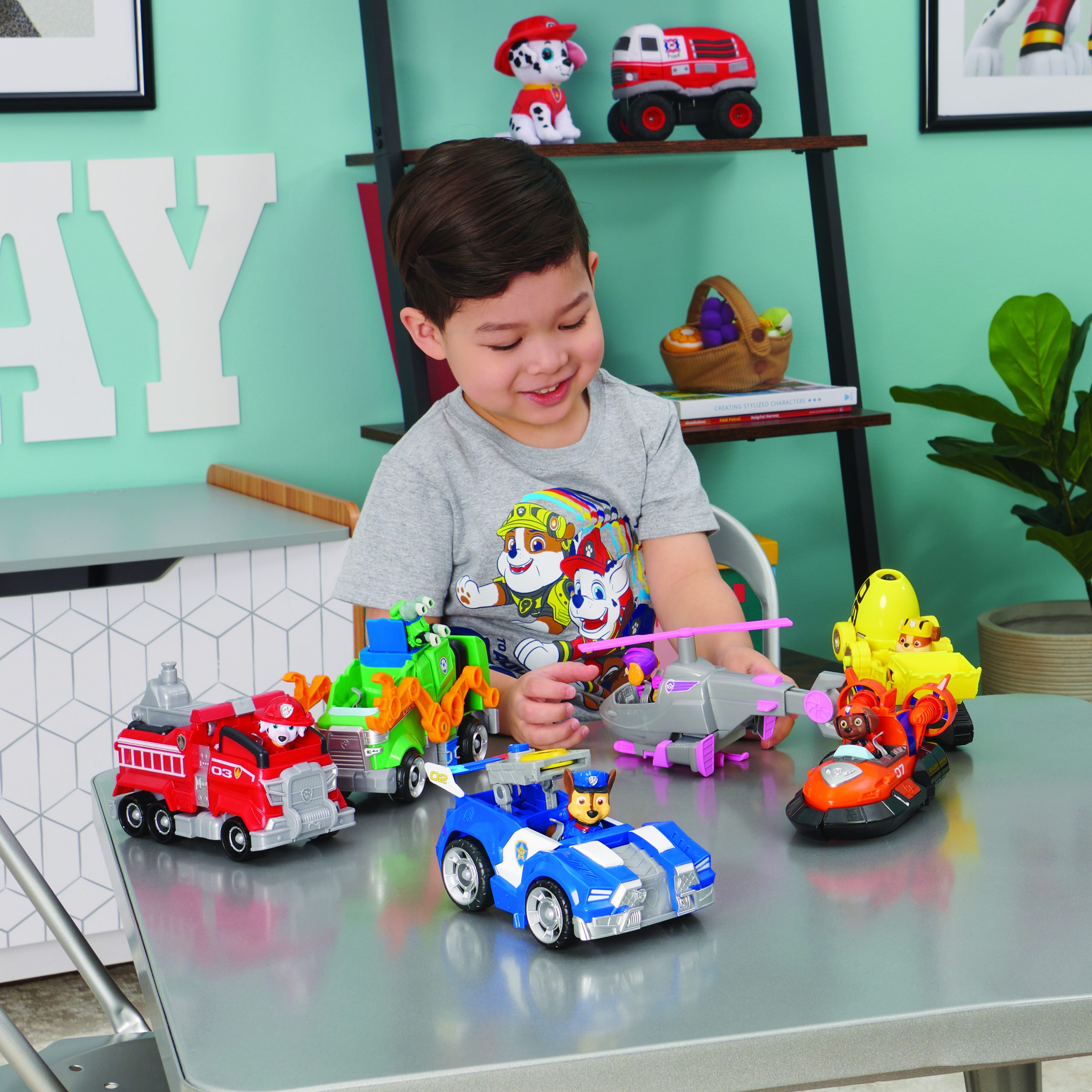 Spin Master Paw Patrol - The Movie - Chase Deluxe Vehicle