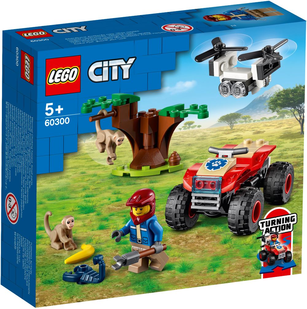 LEGO City - ATV Διάσωσης Άγριων Ζώων