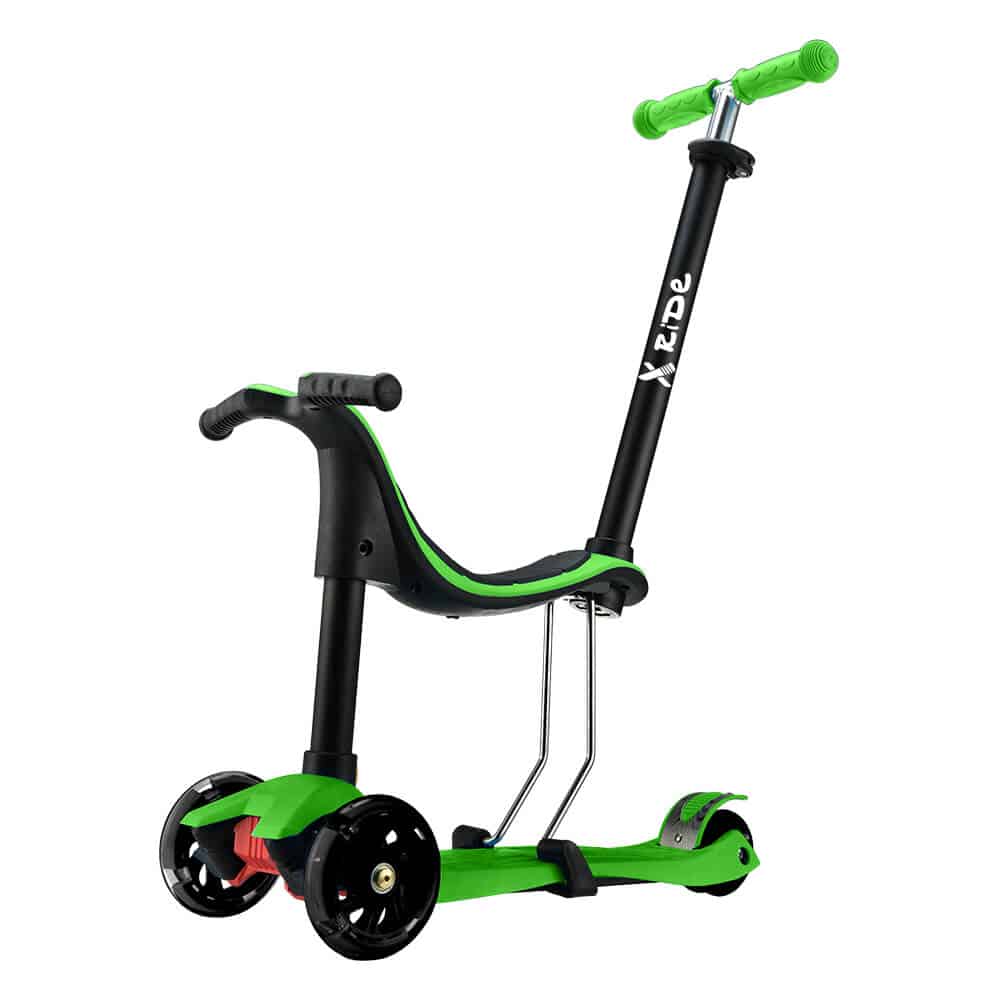 Πατίνι Με Κάθισμα X-Ride 3IN1 - Πράσινο